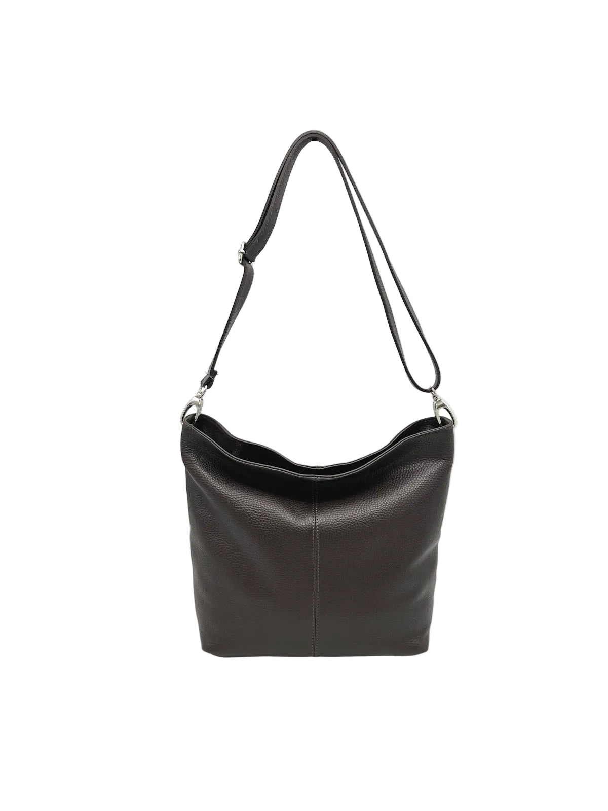 Women's Genuine Leather Shoulder Bag, Made in Italy, art. 112453New
