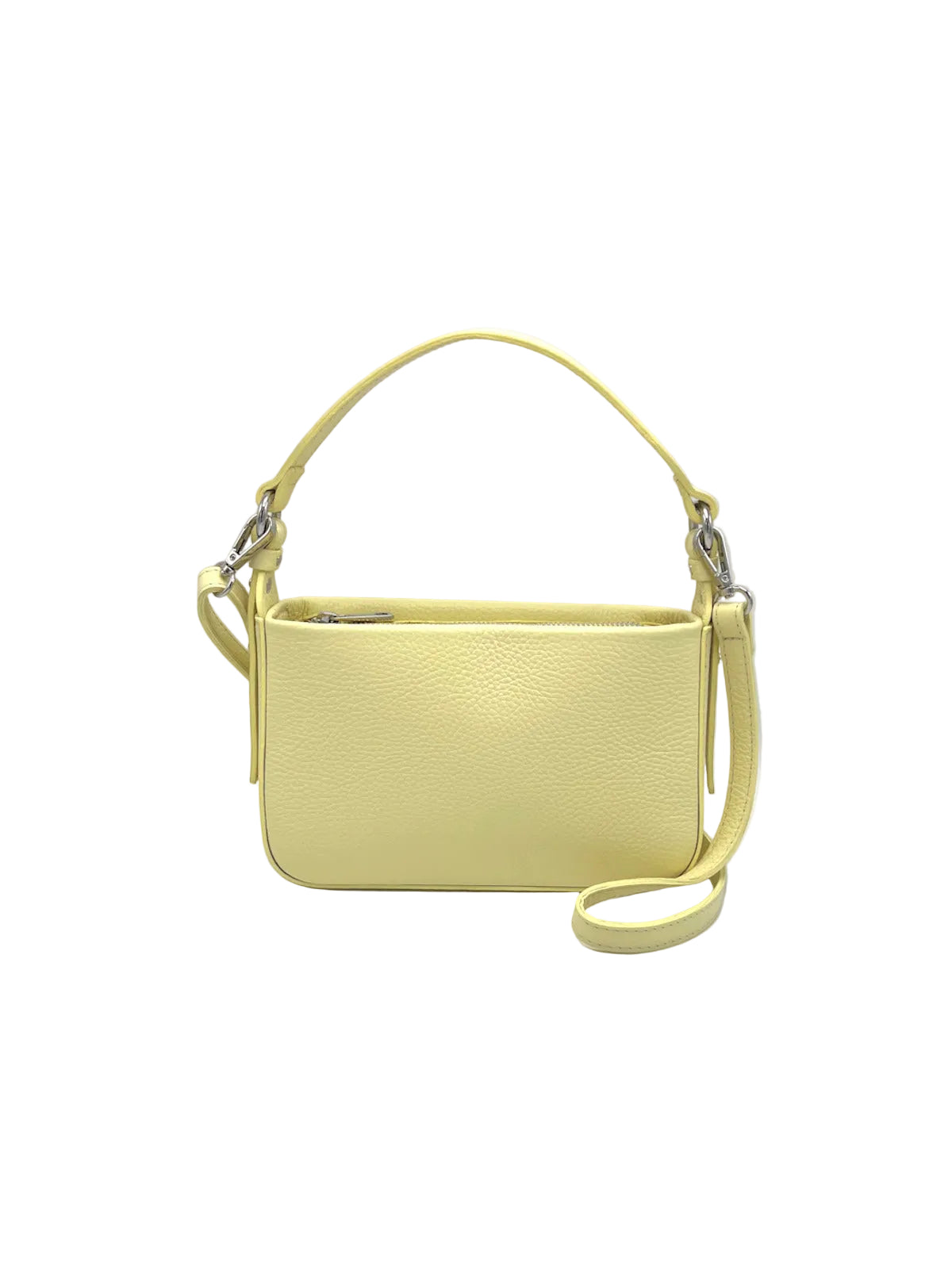 Small Genuine Leather Shoulder Bag, Made in Italy, art. 112753
