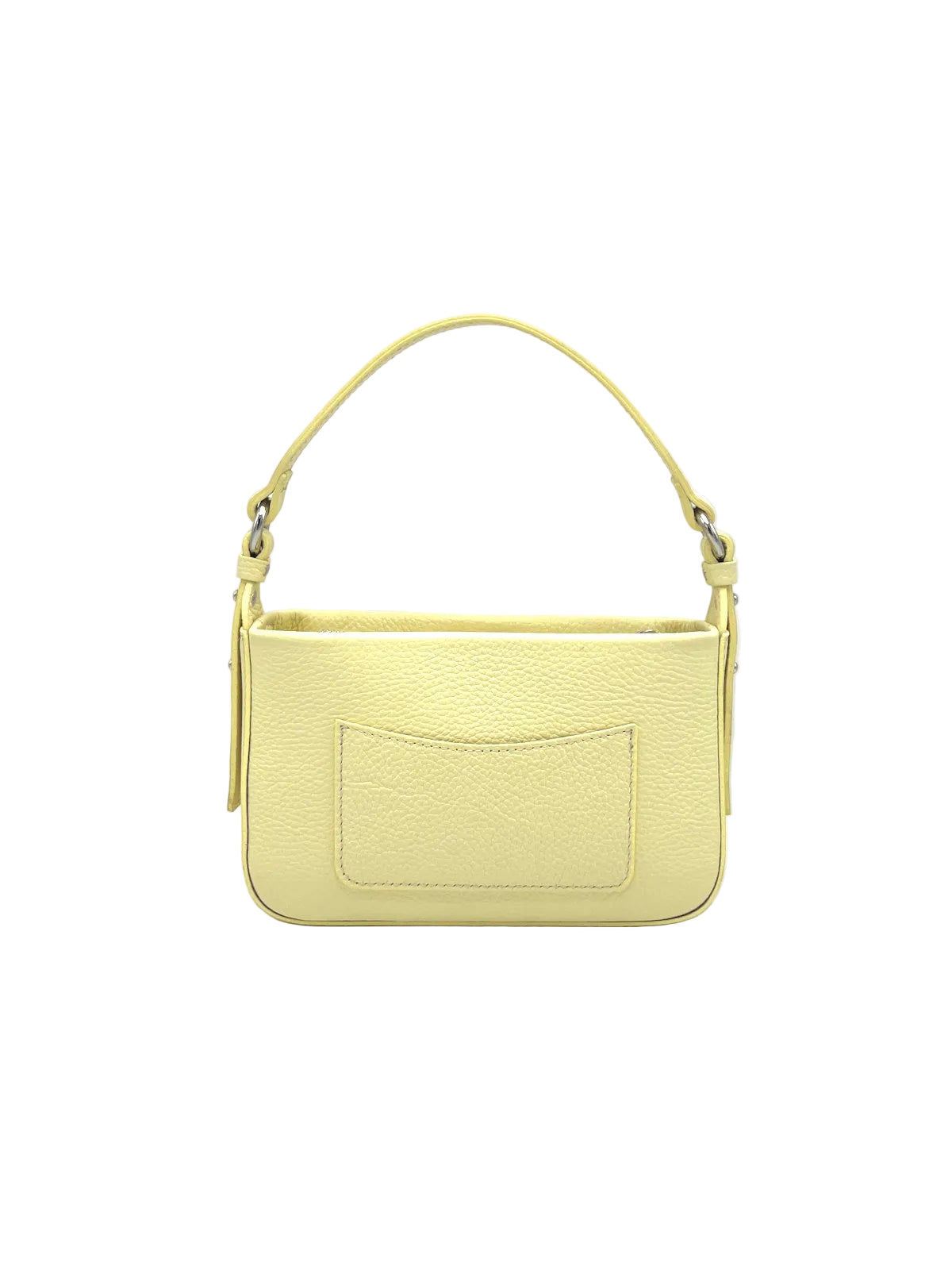 Small Genuine Leather Shoulder Bag, Made in Italy, art. 112753