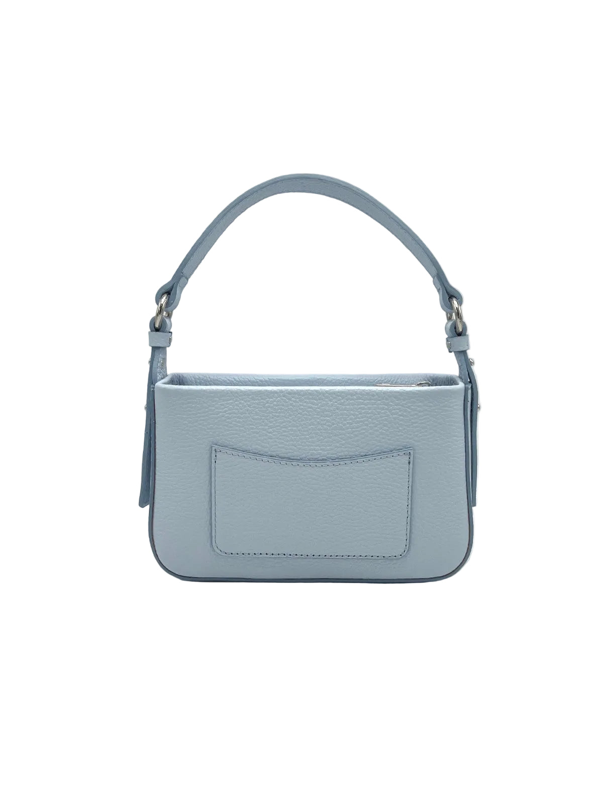 Small Genuine Leather Shoulder Bag, Made in Italy, art. 112753