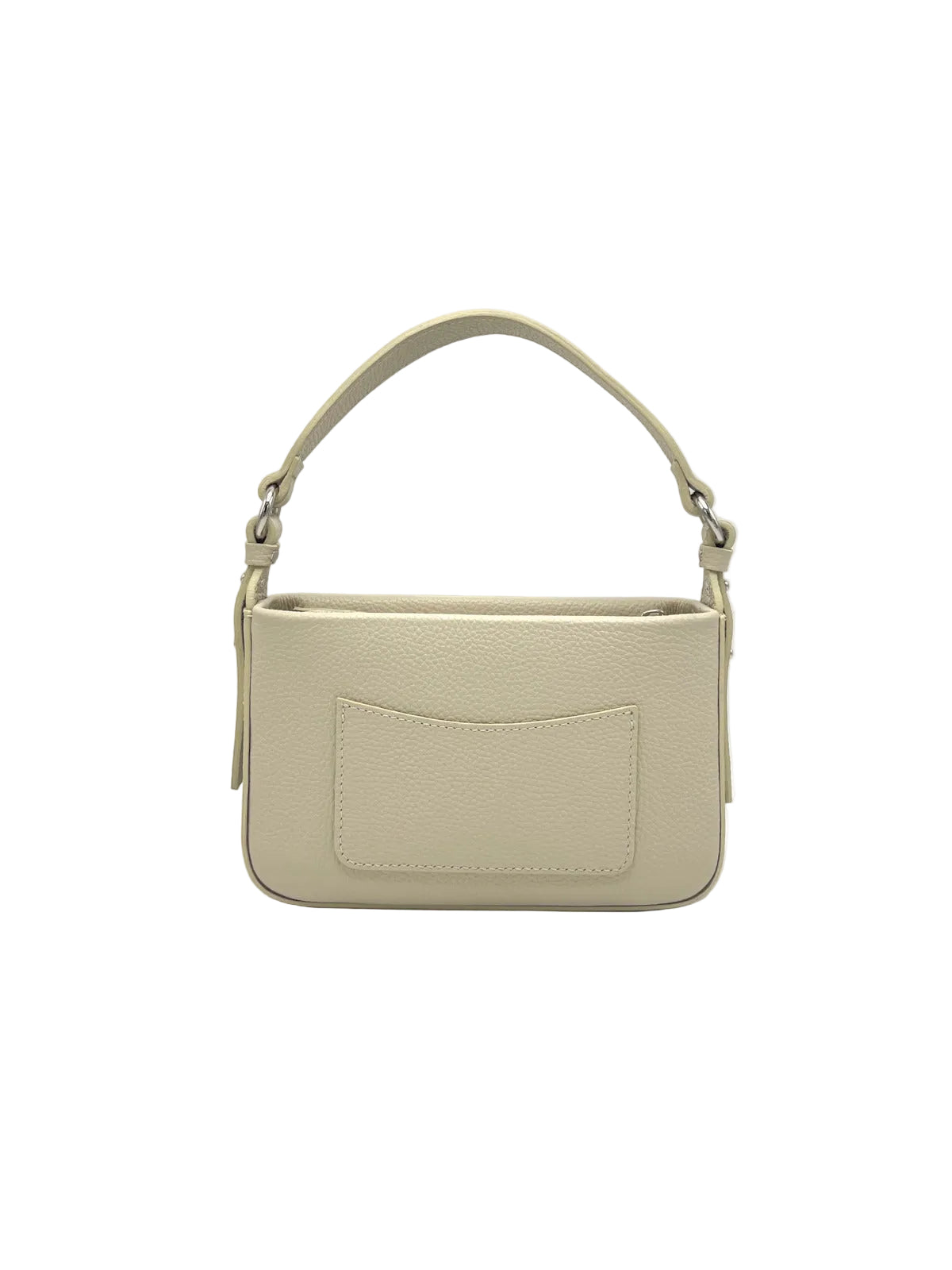 Small Genuine Leather Shoulder Bag, Made in Italy, art. 112753