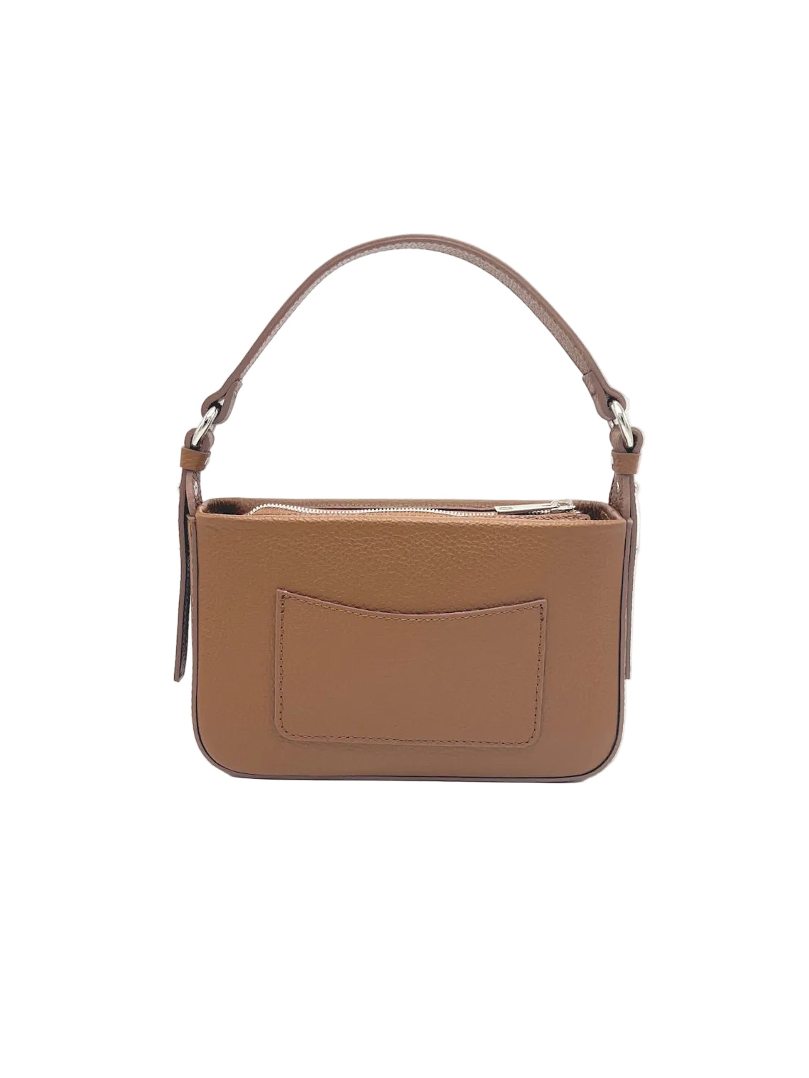 Small Genuine Leather Shoulder Bag, Made in Italy, art. 112753