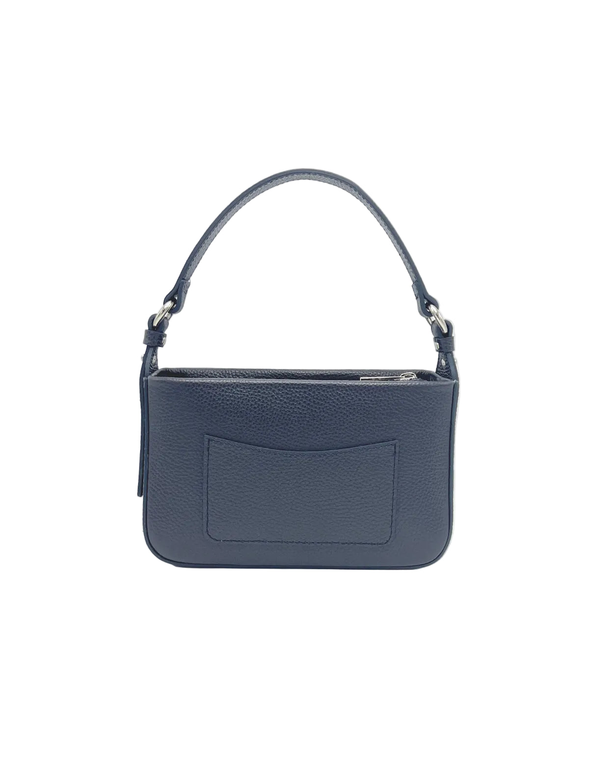 Small Genuine Leather Shoulder Bag, Made in Italy, art. 112753