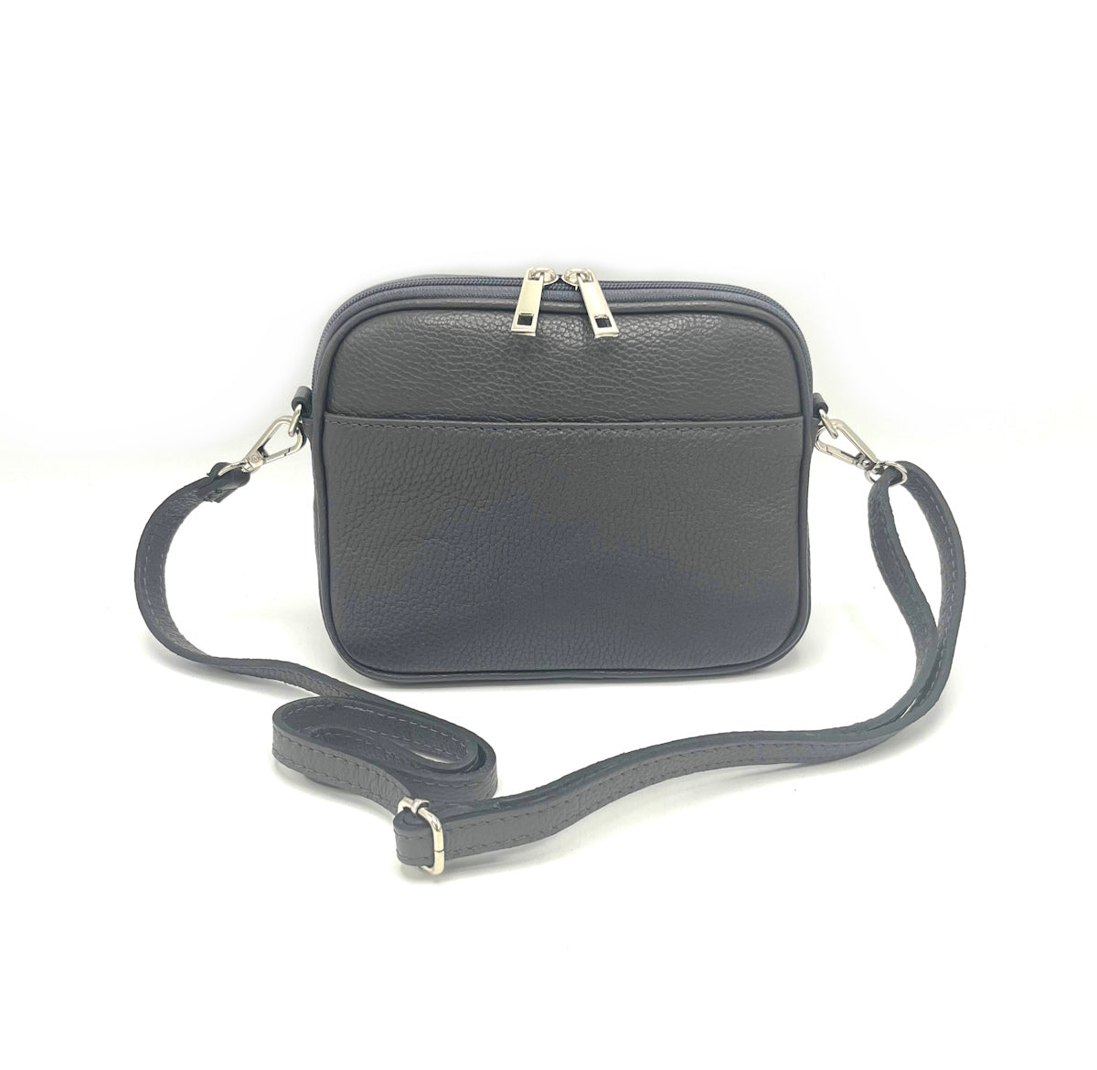 Small Genuine leather shoulder bag, Made in Italy, art. 112509