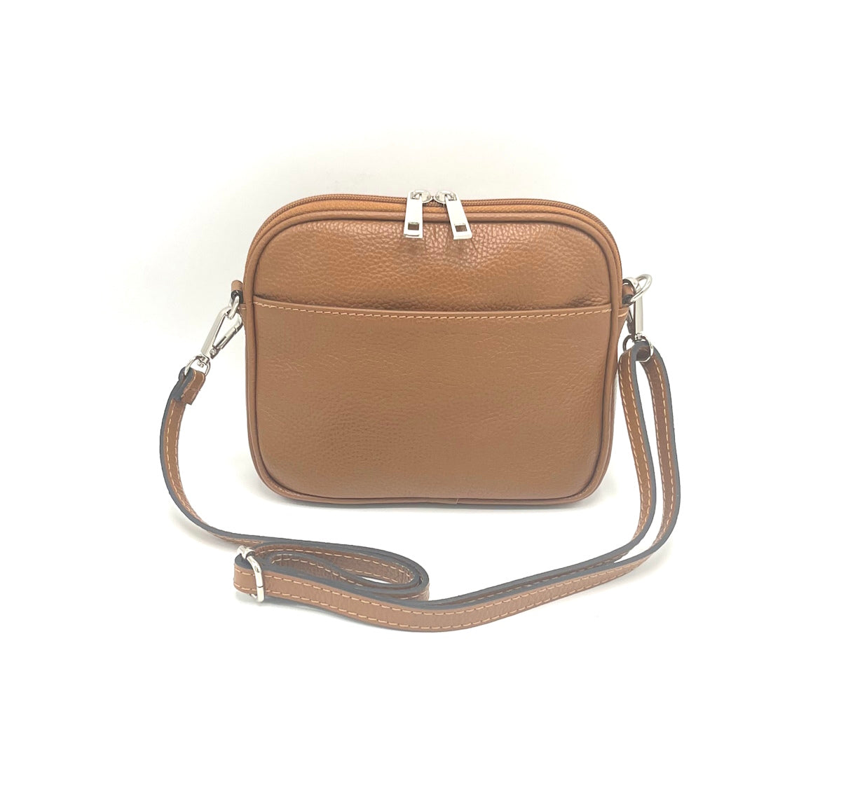 Small Genuine leather shoulder bag, Made in Italy, art. 112509