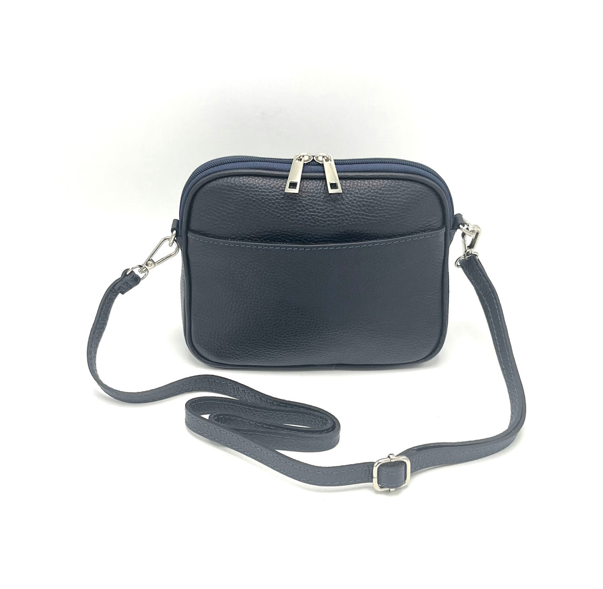 Small Genuine leather shoulder bag, Made in Italy, art. 112509