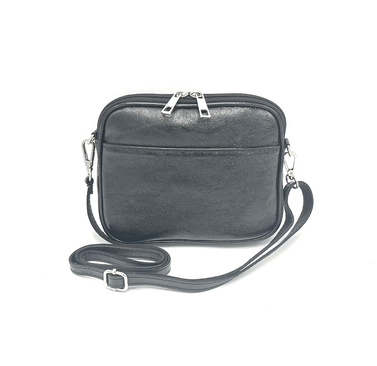 Small Genuine leather shoulder bag, Made in Italy, art. 112509