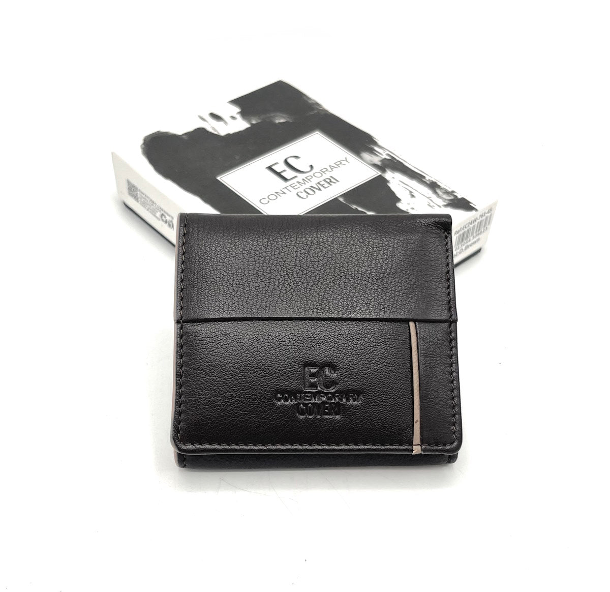 Genuine leather wallet, EC COVERI, for men, art. EC24761-45