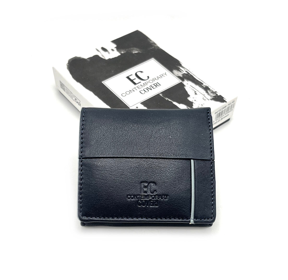 Genuine leather wallet, EC COVERI, for men, art. EC24761-45