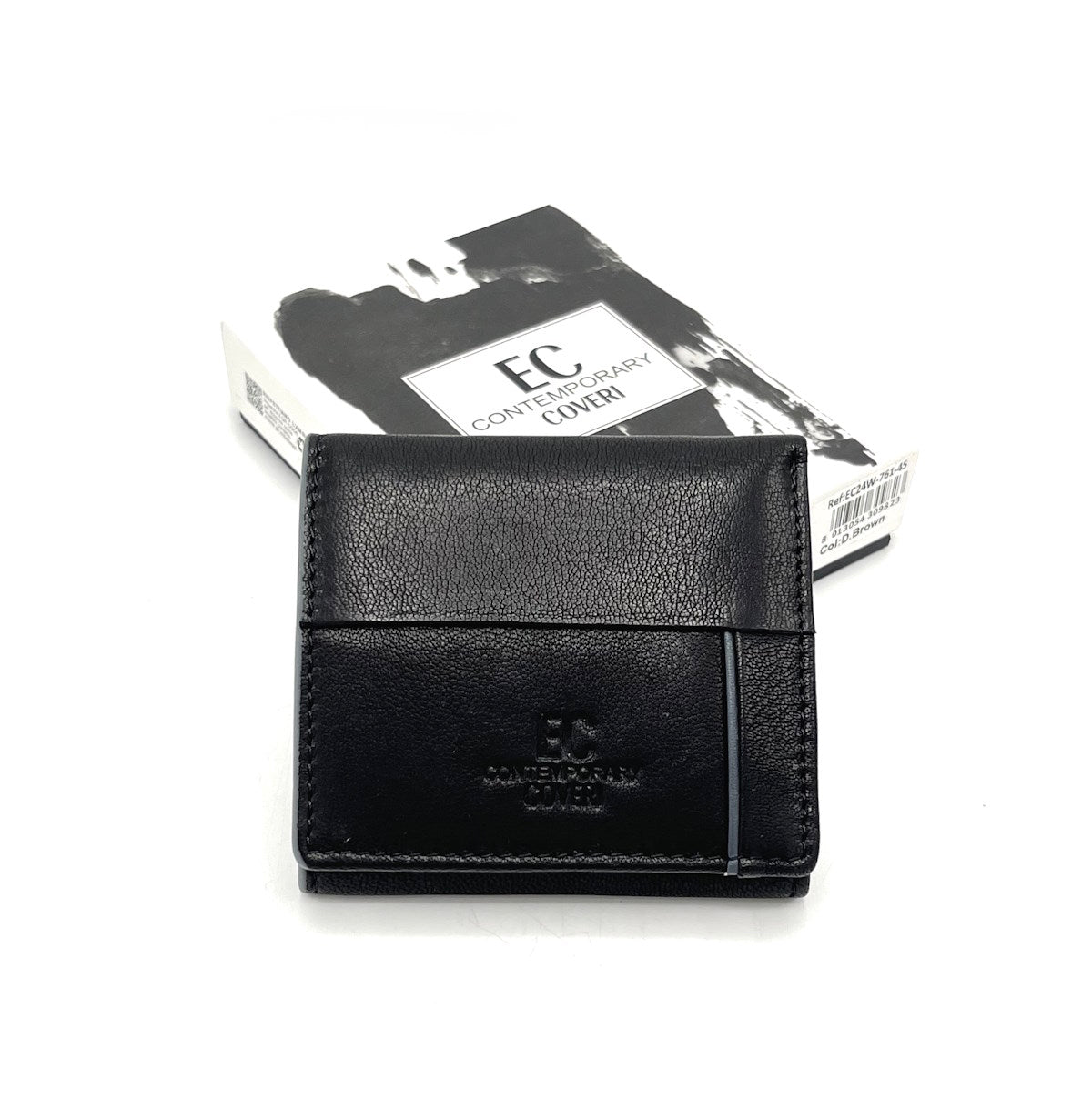 Genuine leather wallet, EC COVERI, for men, art. EC24761-45