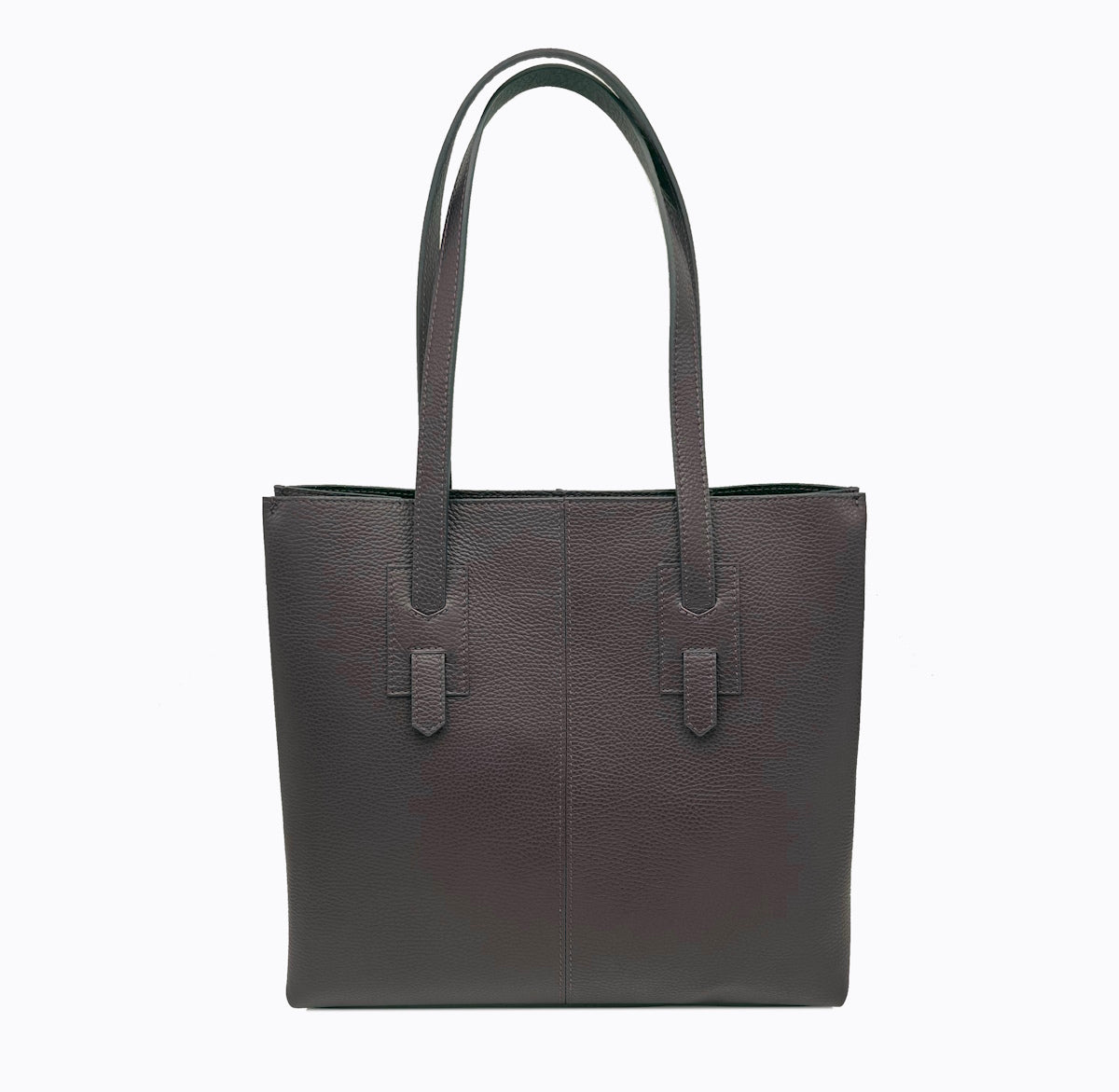 Genuine leather tote bag, Made in Italy, art. 112473