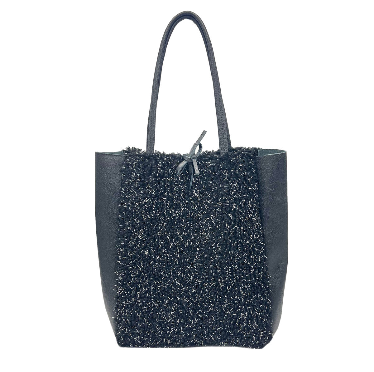 Borsa tote in vera pelle, Made in Italy, art. 112511