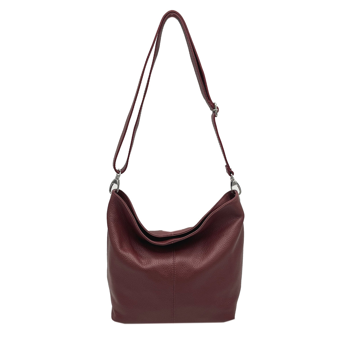 Genuine leather shoulder bag, for women, Made in Italy, art. 112453