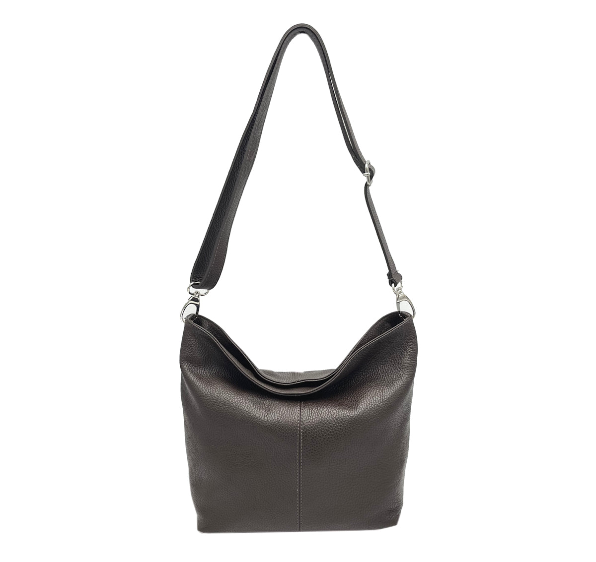 Genuine leather shoulder bag, for women, Made in Italy, art. 112453