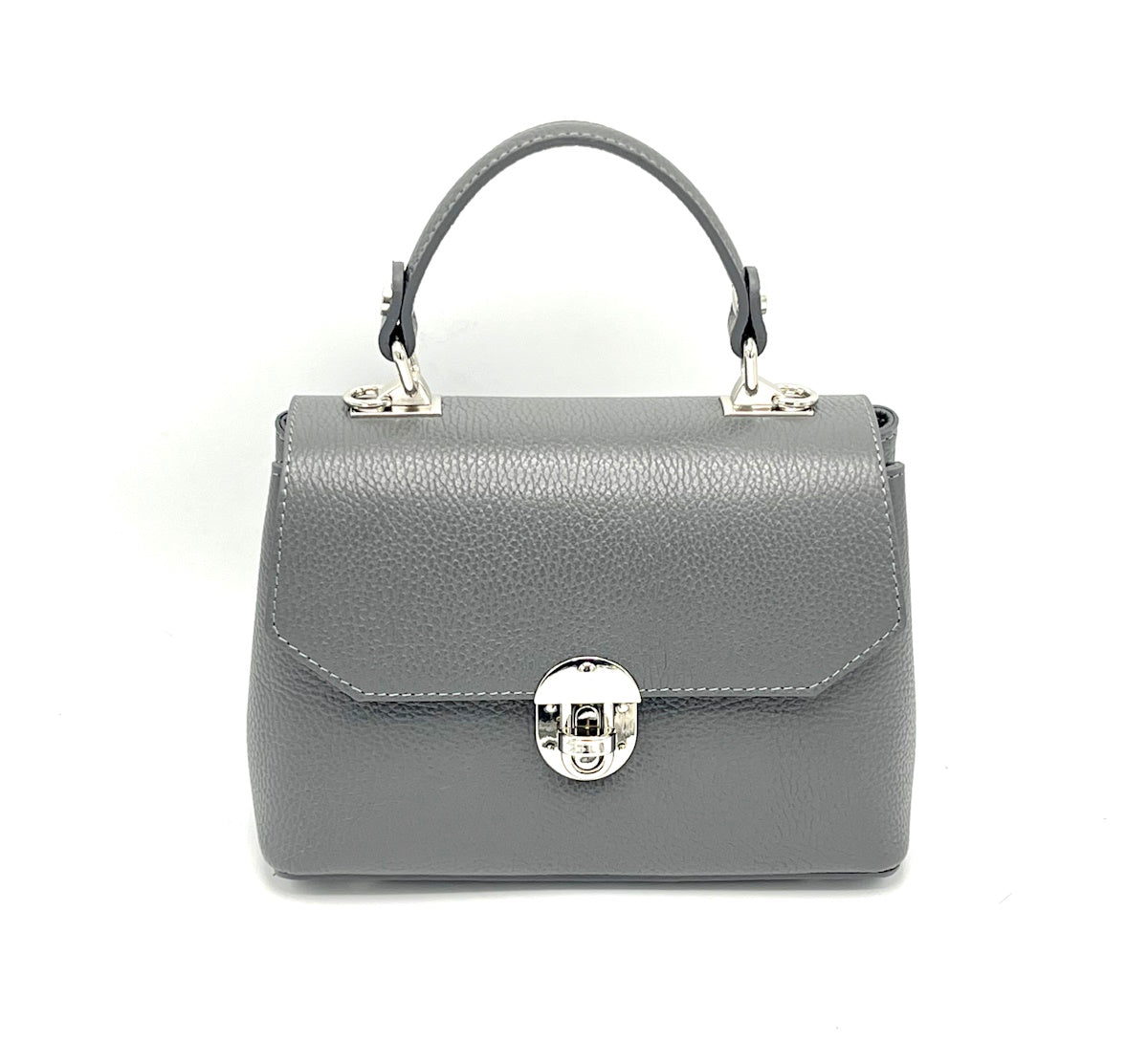 Genuine leather shoulder bag, for women, made in Italy, art. 112432