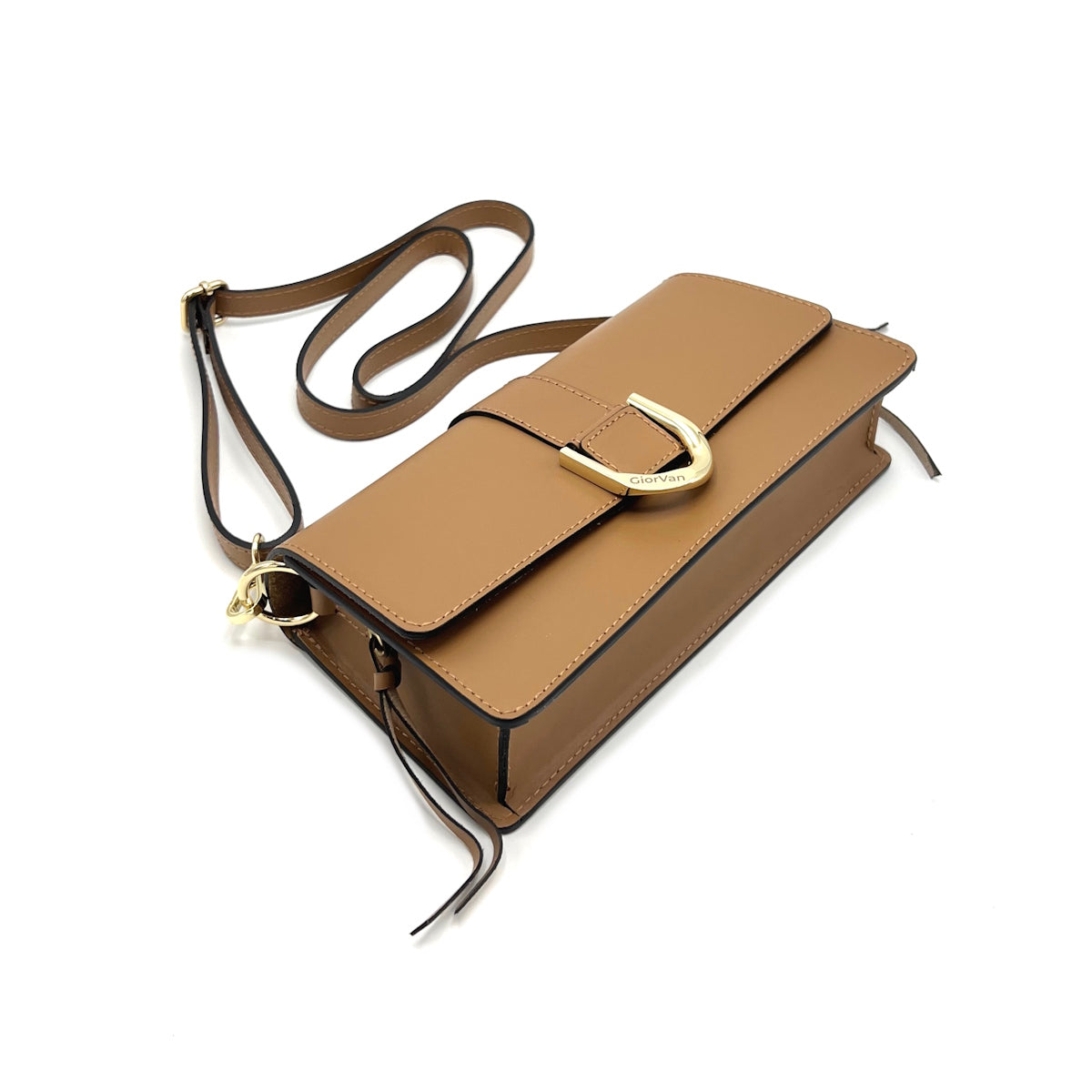 Genuine leather clutch bag, Made in Italy, art. 112422GV