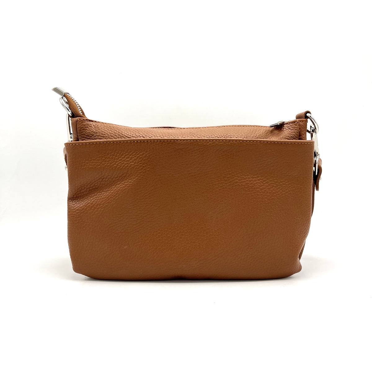 Genuine leather shoulder bag, for women, made in Italy, art. 112417.412