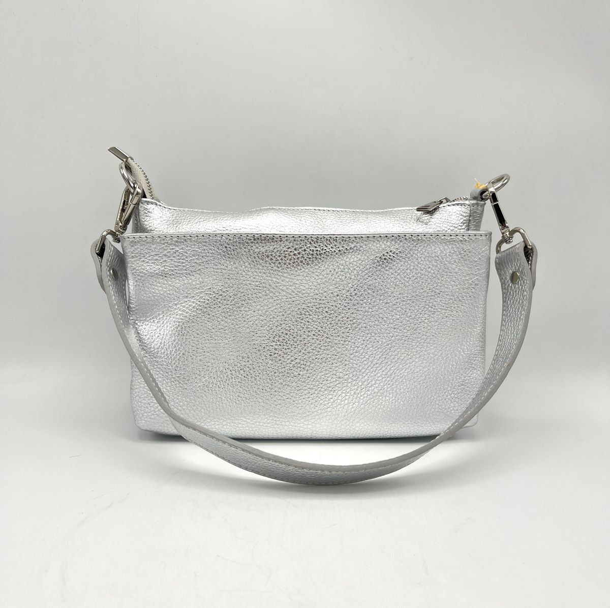 Genuine leather shoulder bag, for women, made in Italy, art. 112417.412