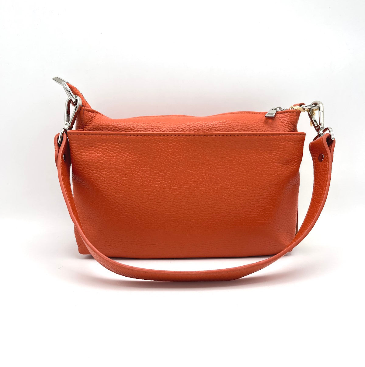 Genuine leather shoulder bag, for women, made in Italy, art. 112417.412