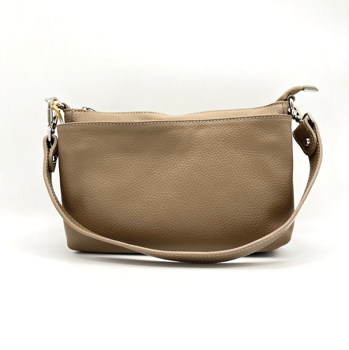 Genuine leather shoulder bag, for women, made in Italy, art. 112417.412