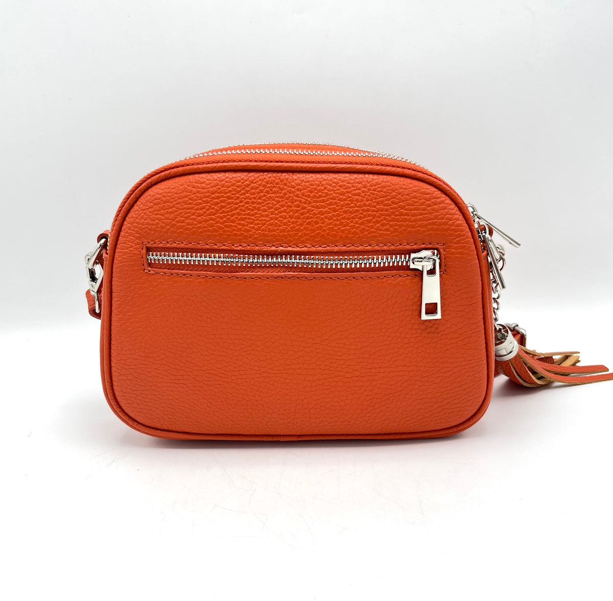 Genuine leather shoulder bag, for women, made in Italy, art. 112416.412