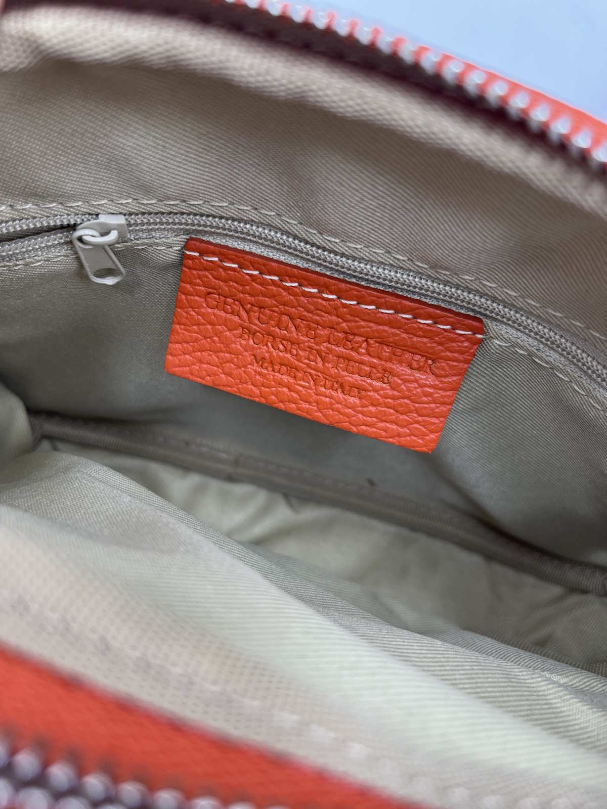 Genuine leather shoulder bag, for women, made in Italy, art. 112416.412