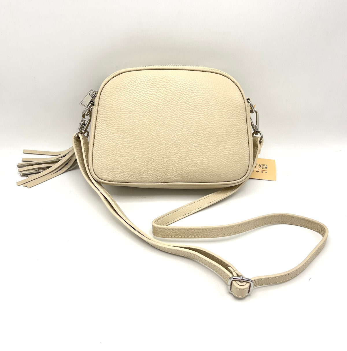 Genuine leather shoulder bag, for women, made in Italy, art. 112416.412