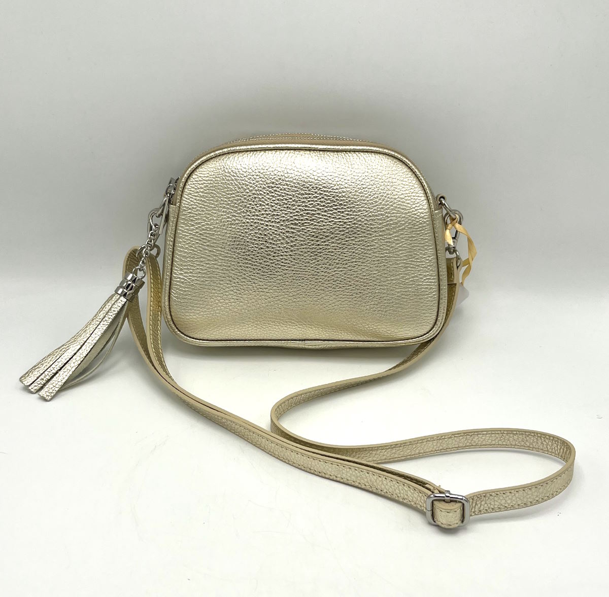 Genuine leather shoulder bag, for women, made in Italy, art. 112416.412