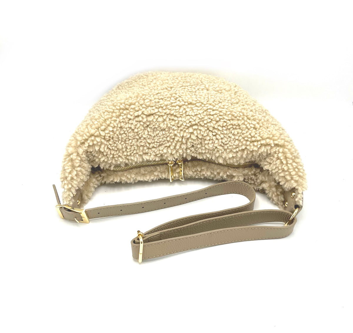 Genuine leather shoulder bag, Made in Italy, art. 112516