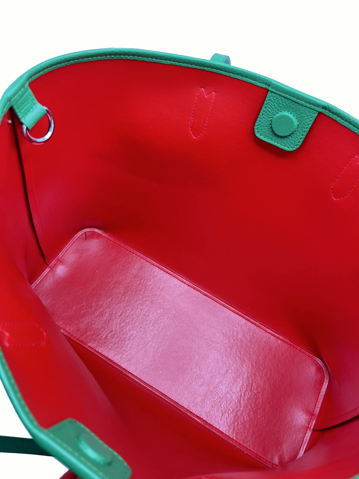 Genuine leather shopping bag, for women, Made in Italy, art. 112418