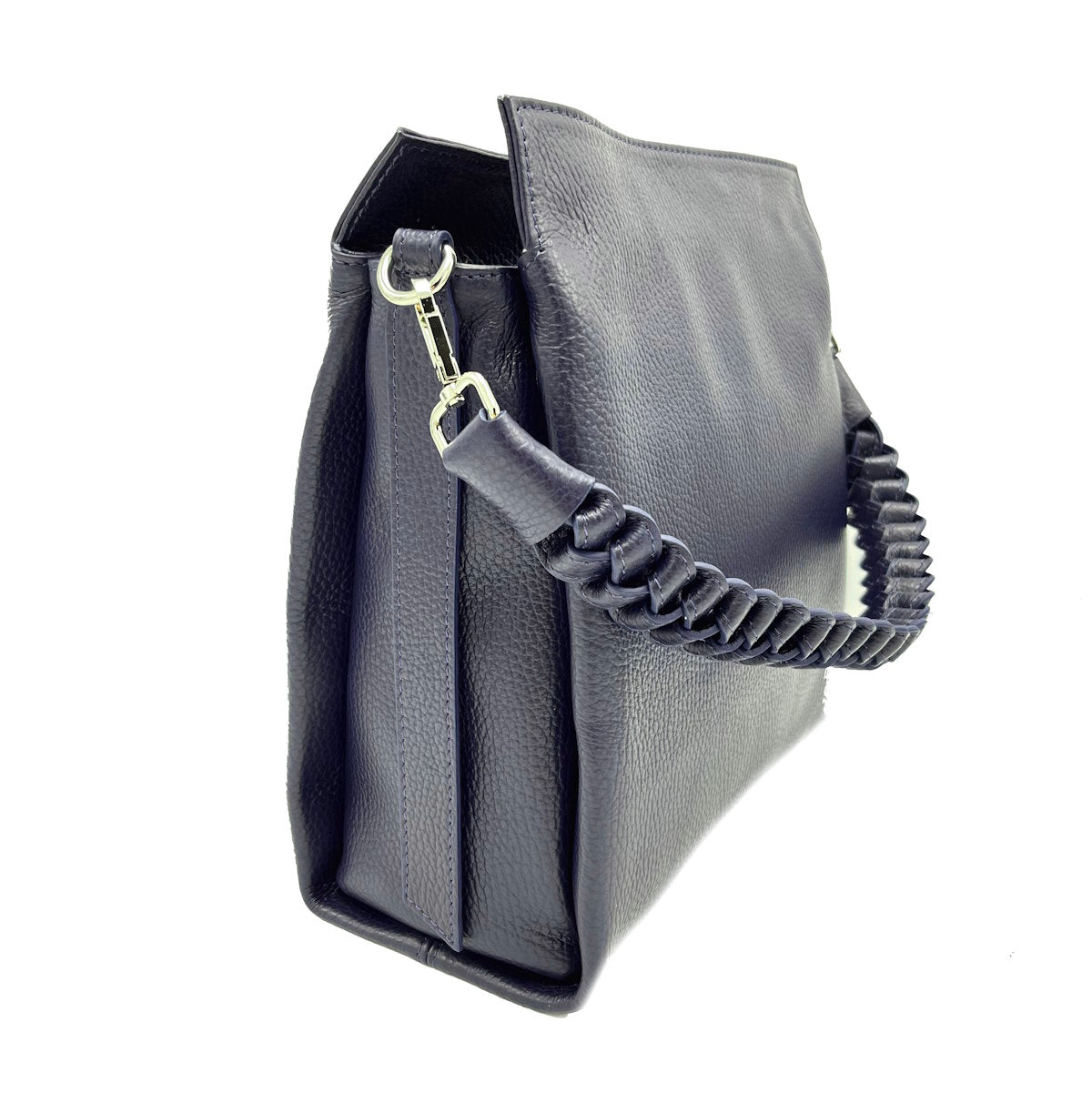 Genuine leather shoulder bag, for women, Made in Italy, art. 112419