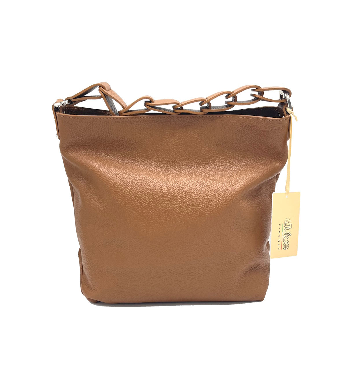 Genuine leather shoulder bag, for women, Made in Italy, art. 112420