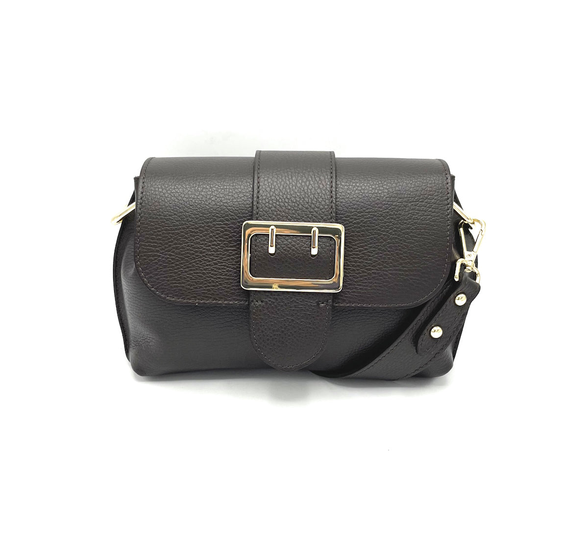 Genuine leather shoulder bag, Made in Italy, art. 112517