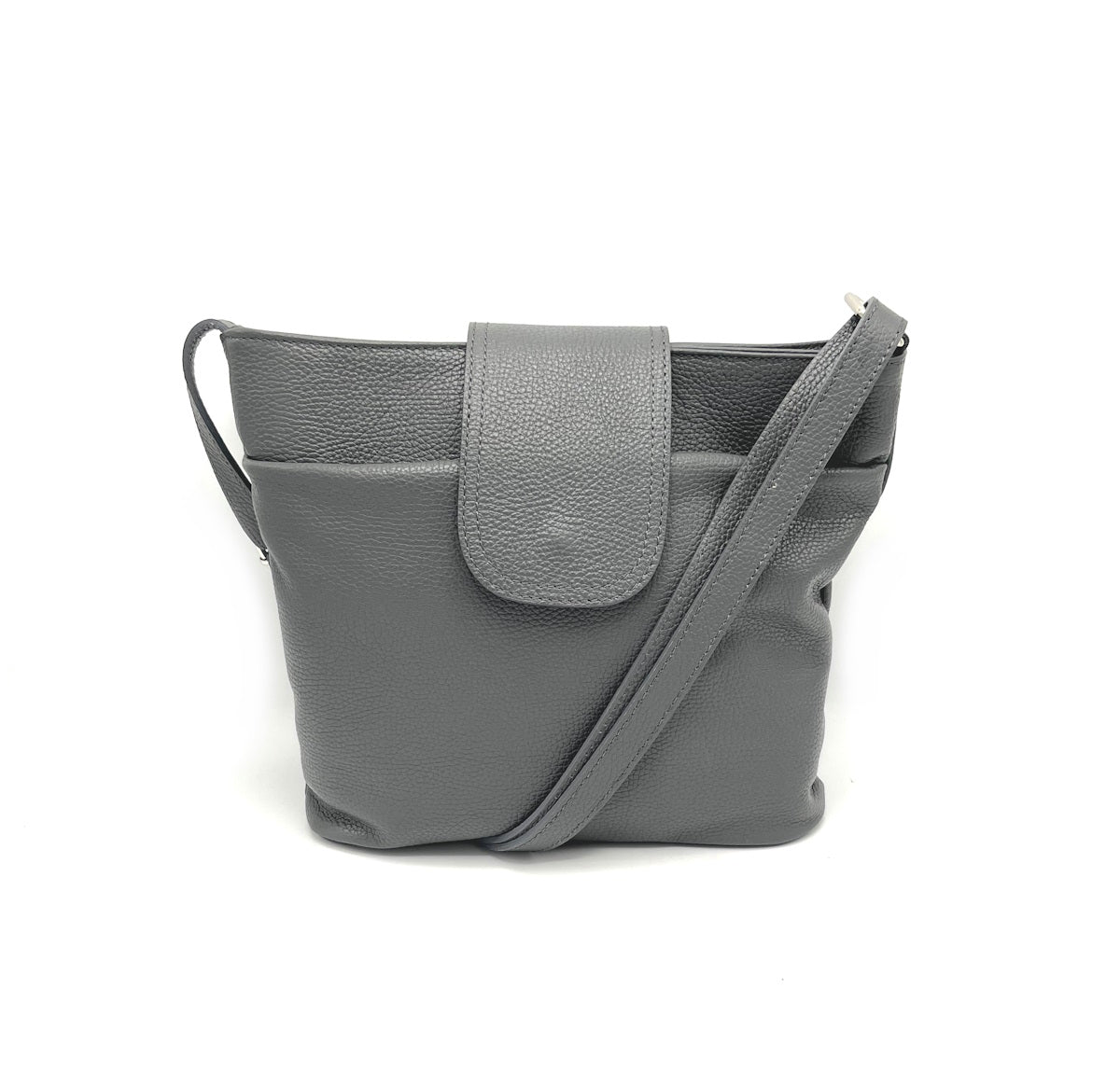 Genuine leather shoulder bag,Made in Italy, art. 112479