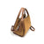 Borsa a mano in pelle scamosciata con tracolla, Made in Italy, art. 112638