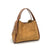 Borsa a mano in pelle scamosciata con tracolla, Made in Italy, art. 112638