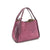 Borsa a mano in pelle scamosciata con tracolla, Made in Italy, art. 112638