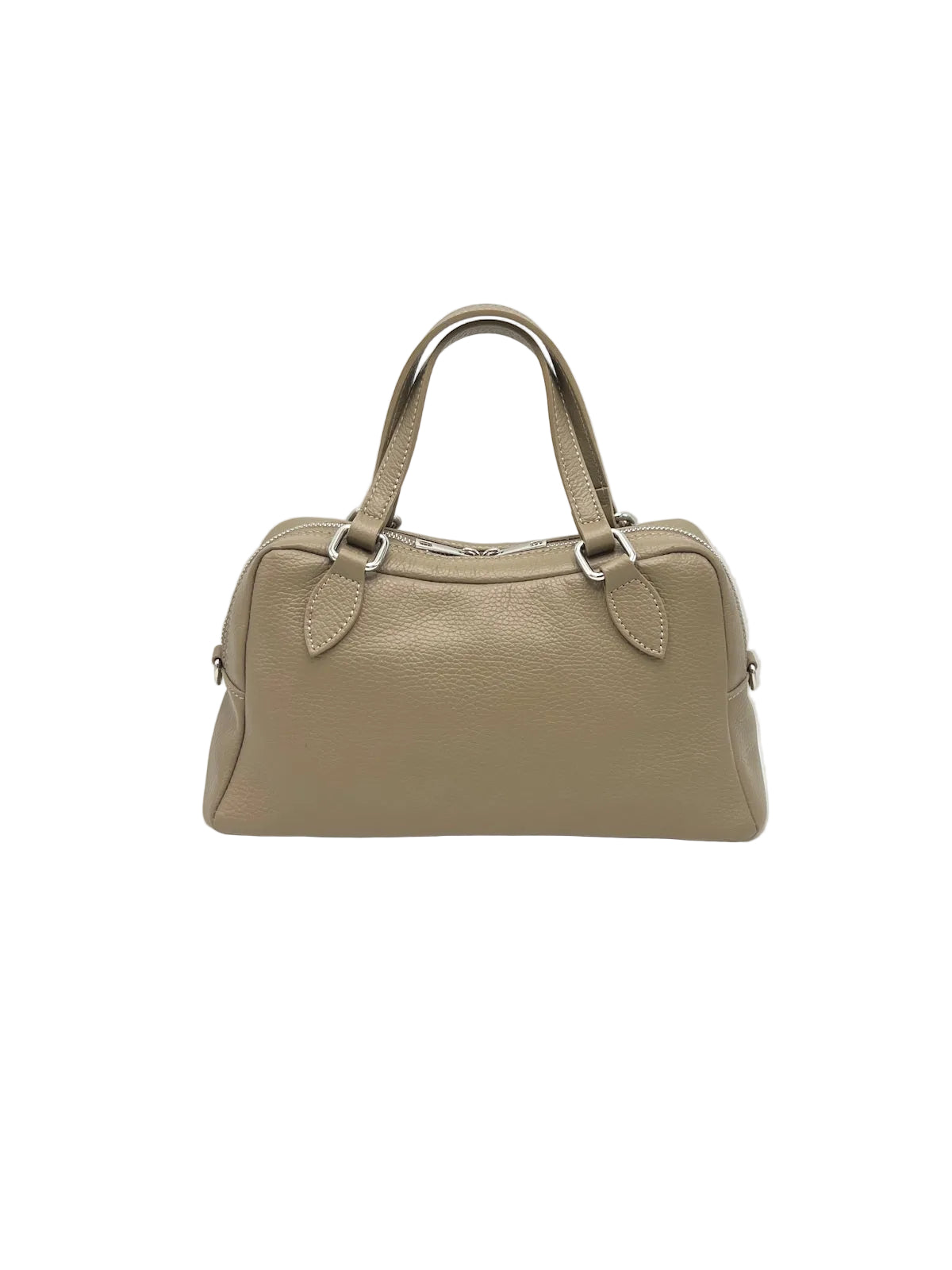 Genuine Leather Shoulder Bag, Made in Italy, art. 112767