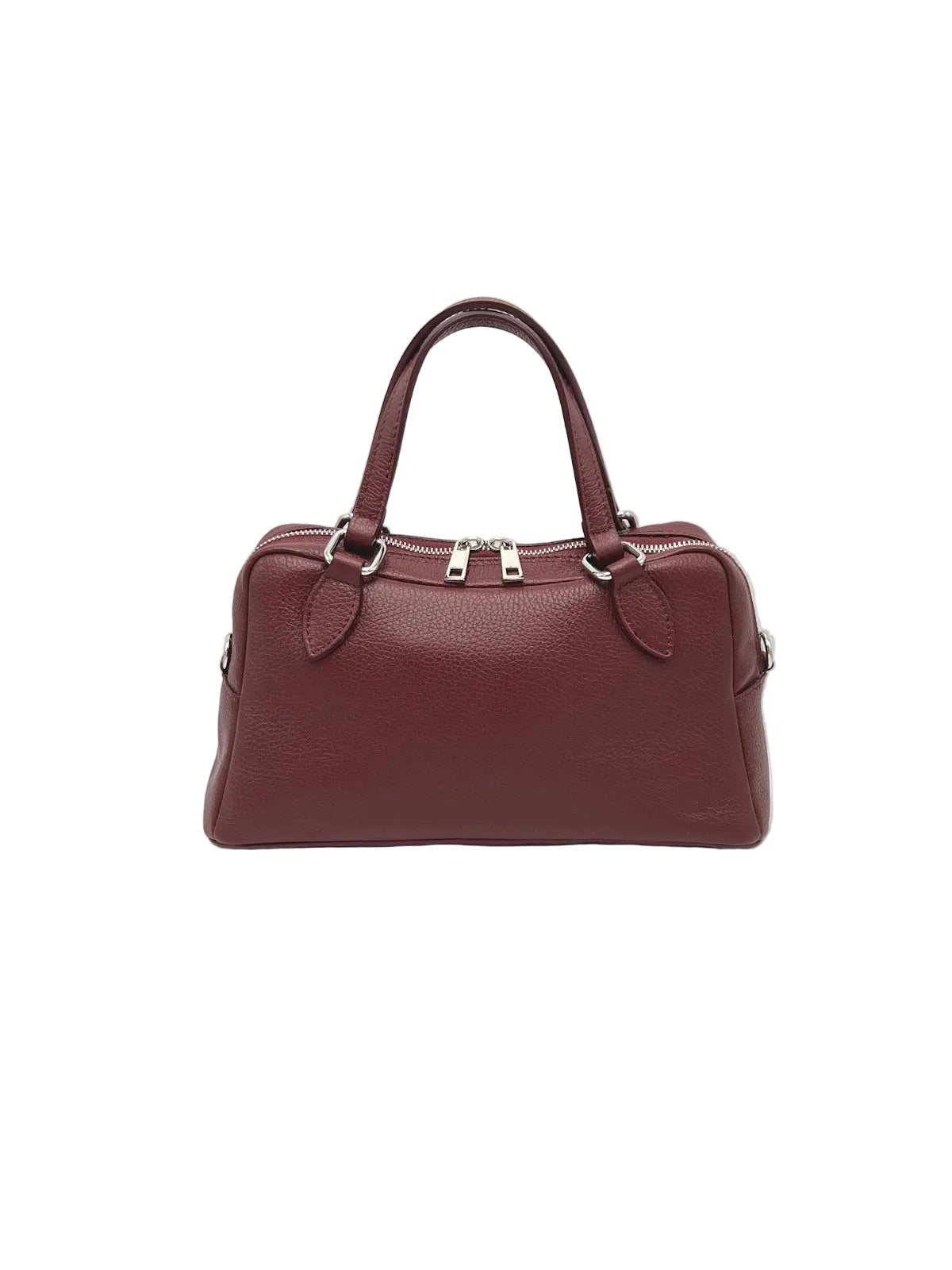 Genuine Leather Shoulder Bag, Made in Italy, art. 112767