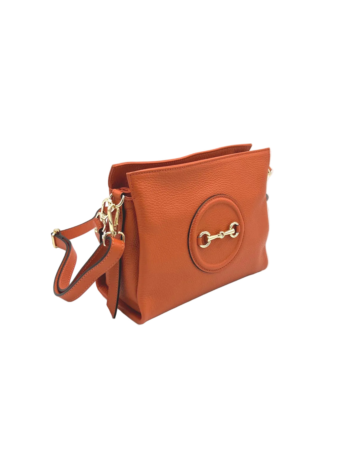 Genuine Leather Shoulder Bag, Made in Italy, art. 112770