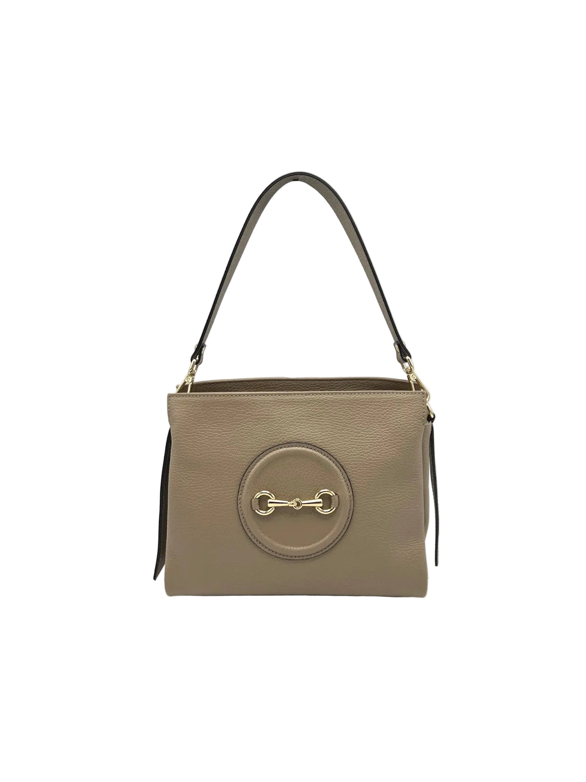 Genuine Leather Shoulder Bag, Made in Italy, art. 112770
