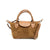 Suede leather shoulder bag, Made in Italy, art. 112641