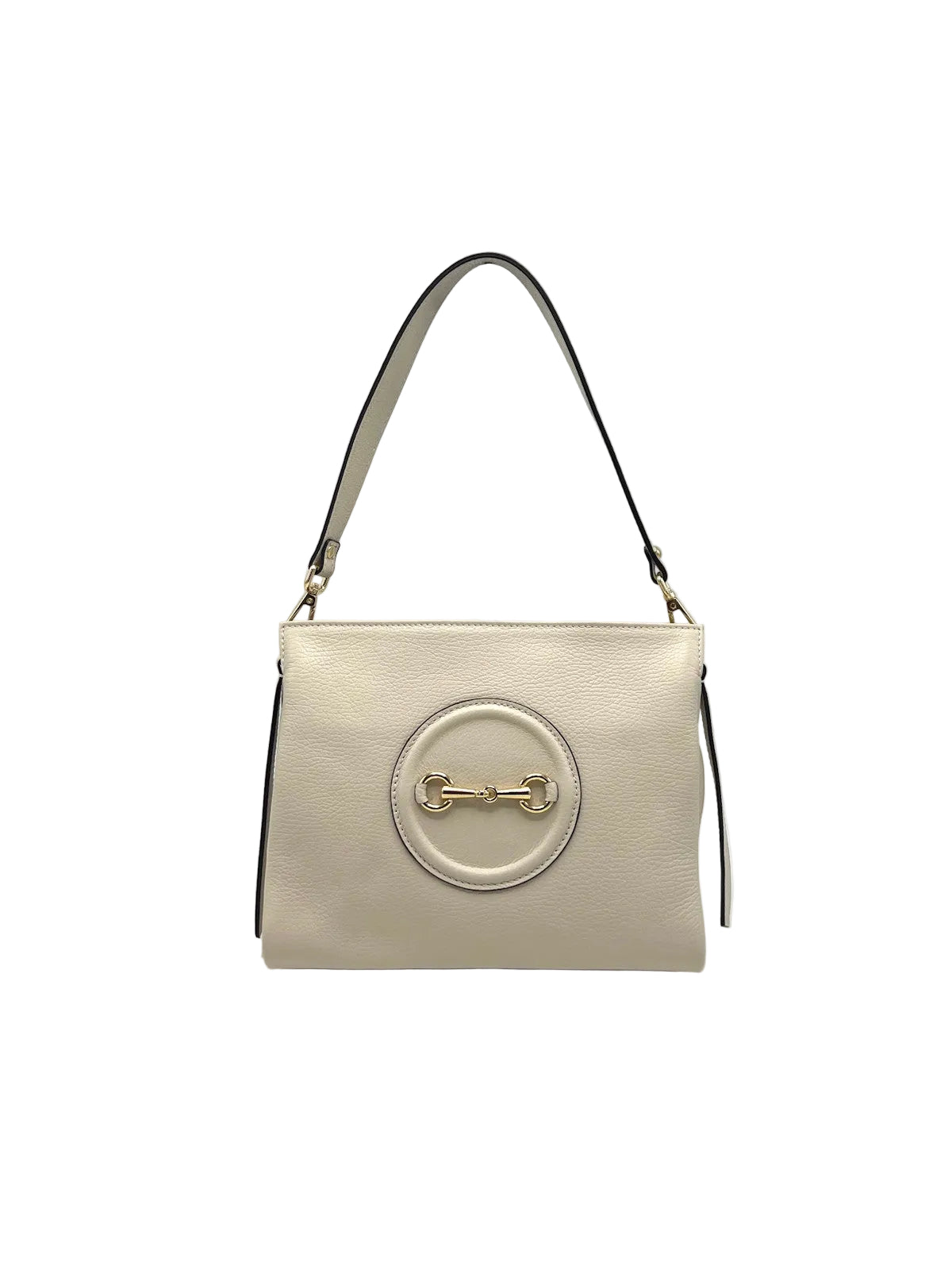 Genuine Leather Shoulder Bag, Made in Italy, art. 112770