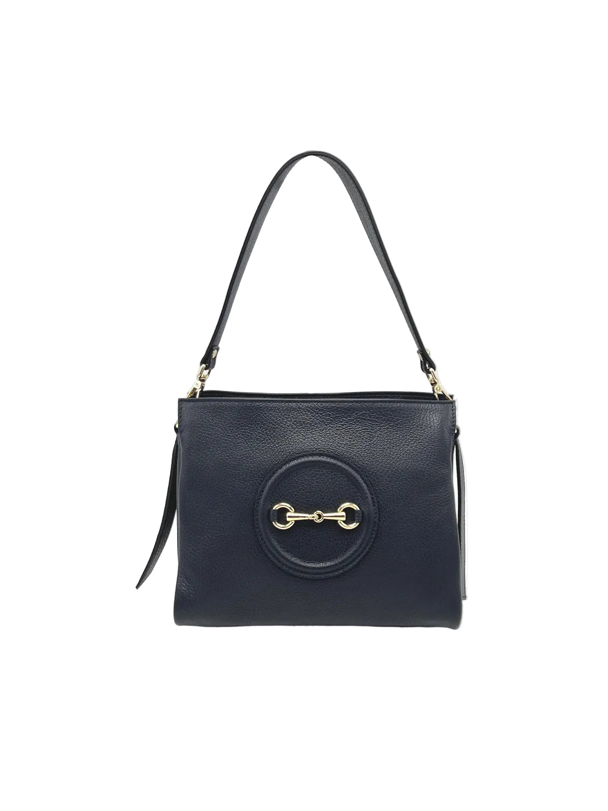 Genuine Leather Shoulder Bag, Made in Italy, art. 112770