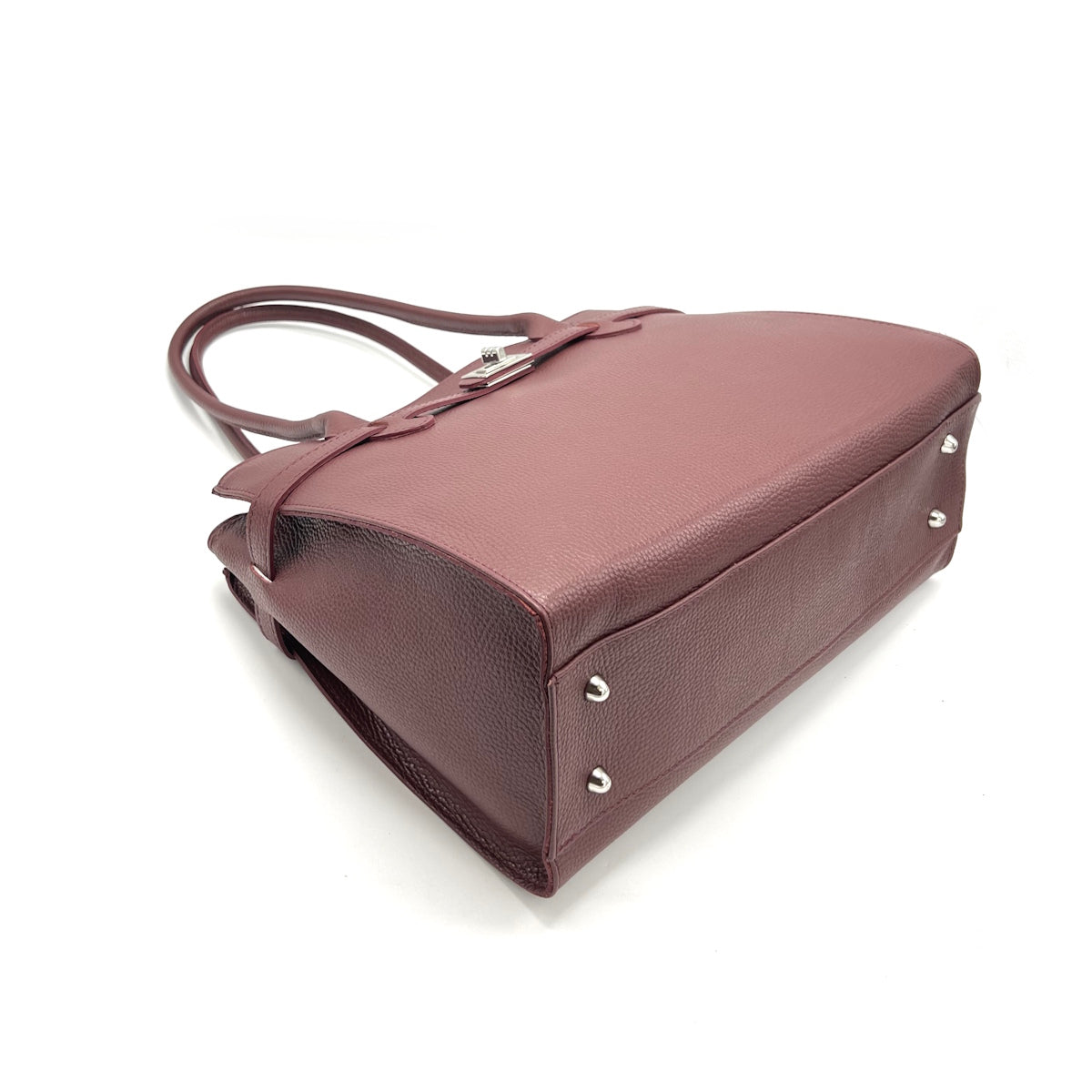 Genuine leather shoulder bag, Made in Italy, art. 112429