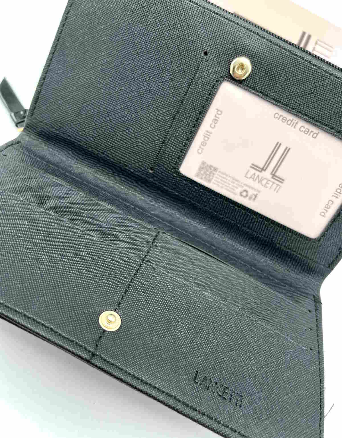 Eco leather wallet, brand Lancetti, art. LL23508-67