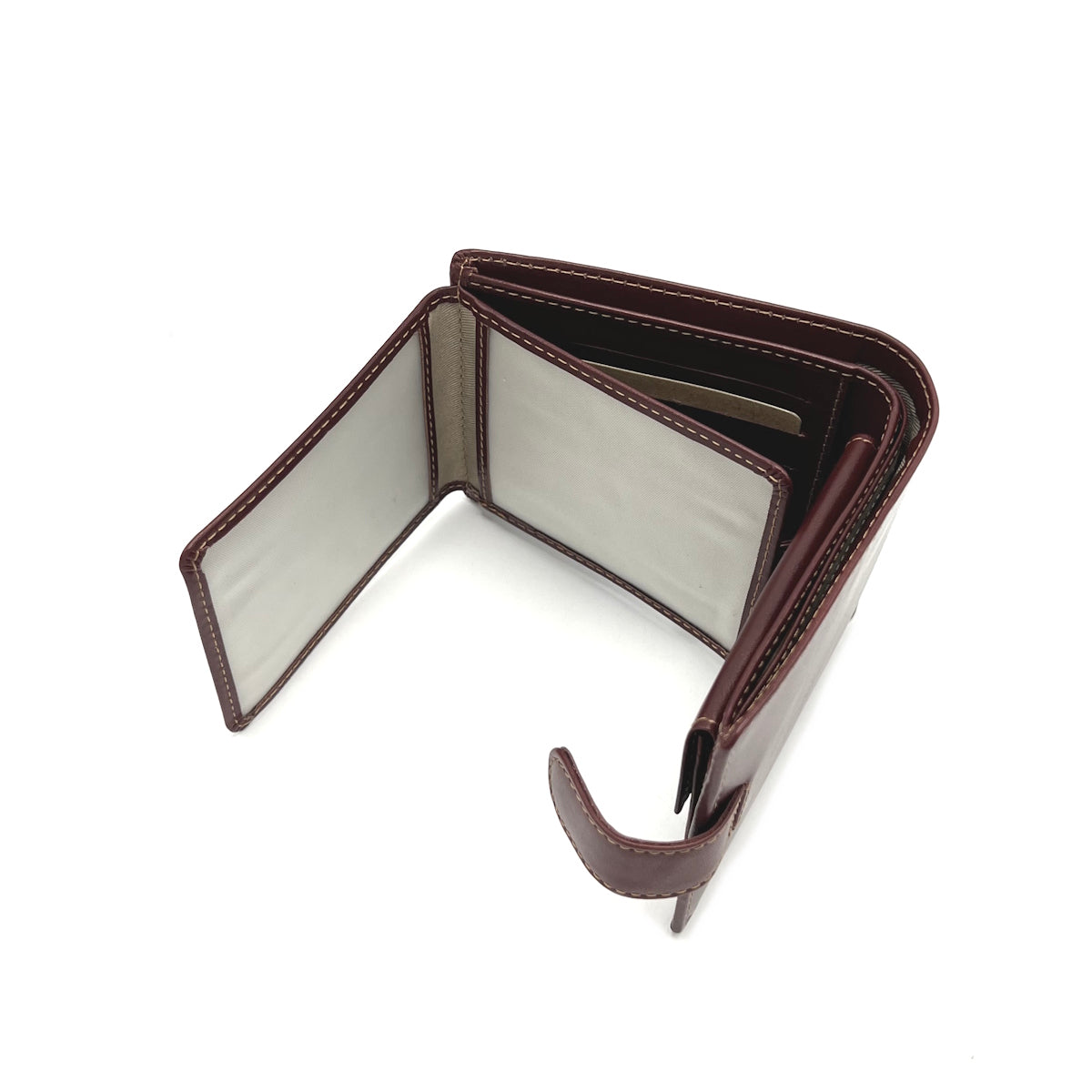 Buffered leather wallet for men, art. 58561