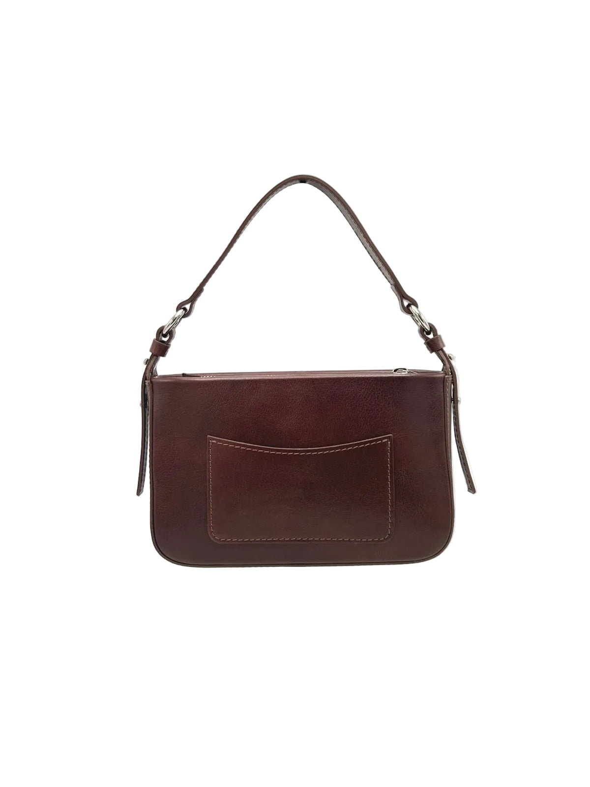 Small Genuine Leather Shoulder Bag, Made in Italy, art. 112769