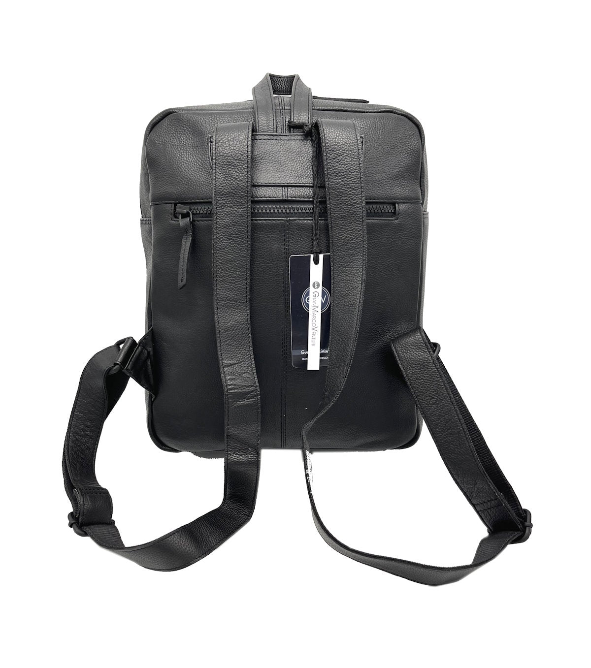 Genuine leather backpack for men, Brand GMV, art. GMV1470