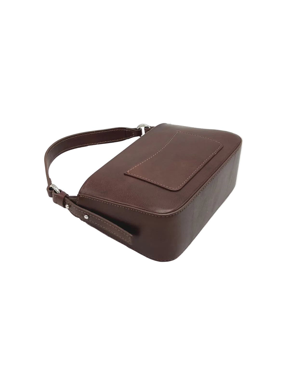 Small Genuine Leather Shoulder Bag, Made in Italy, art. 112769